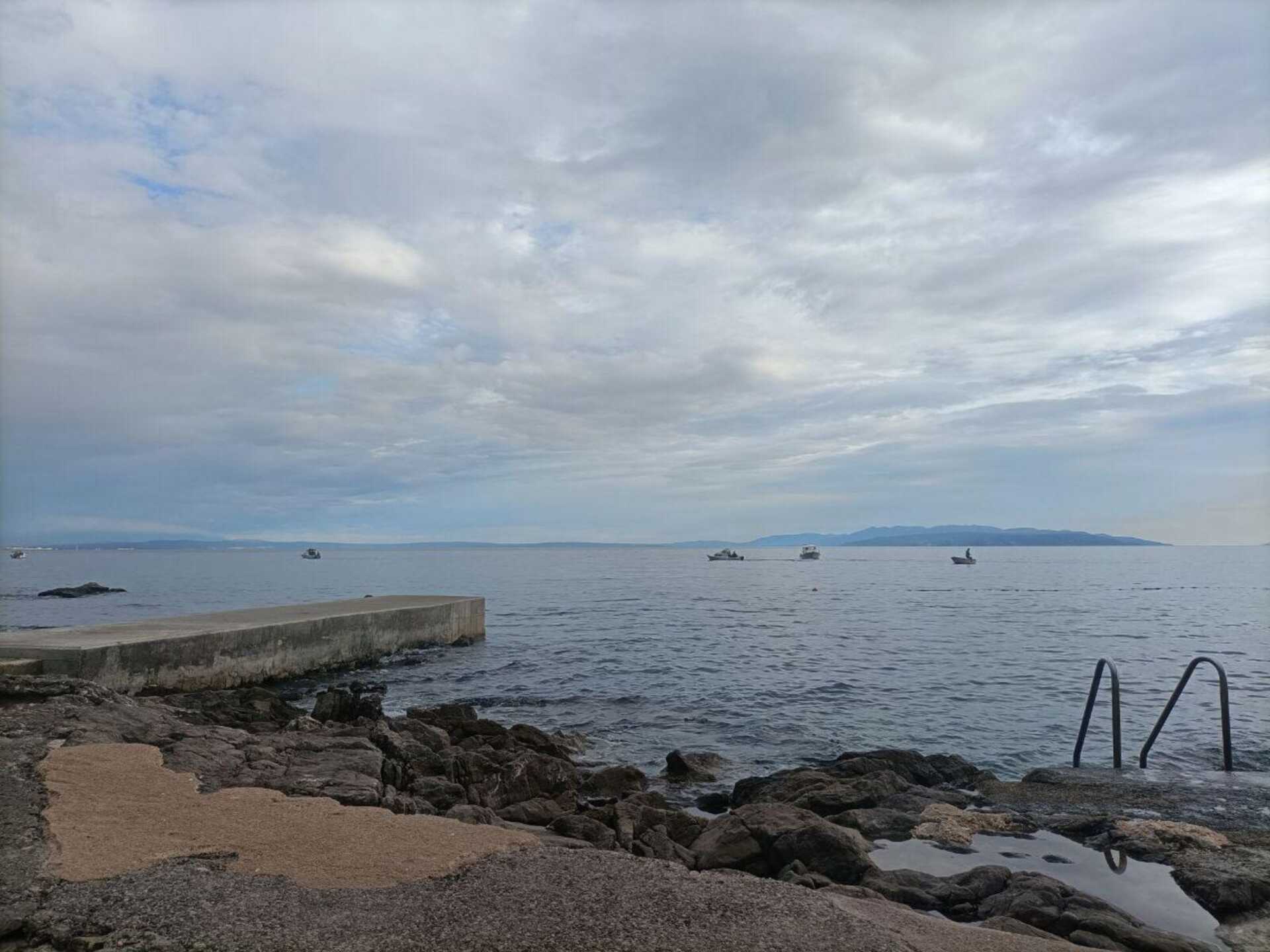Blick aufs Wasser nahe Rijeka